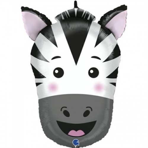 Balão Cabeça Zebra